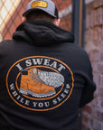 Sweat While You Sleep Graphic Mid Weight Hoodie - 1st Edition